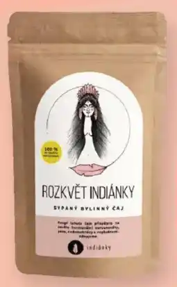 dm drogerie Indiánky Rozkvět indiánky sypaný bylinný čaj doplněk stravy nabídka