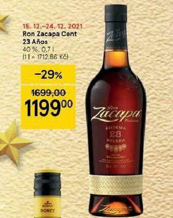 Tesco Ron zacapa cent 23 anos nabídka