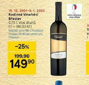 Rodinné vinařství břeclav