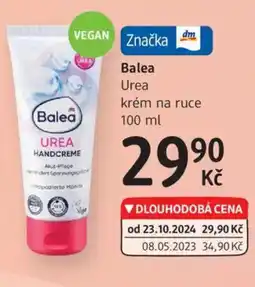 dm drogerie Balea Urea krém na ruce nabídka