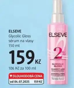 dm drogerie ELSEVE Glycolic Gloss sérum na vlasy nabídka