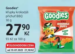 dm drogerie Goodies křupky krokodýli příchuť BBQ nabídka