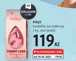 dm drogerie KillyS houbička na make-up nabídka