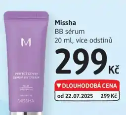 dm drogerie Missha BB sérum nabídka