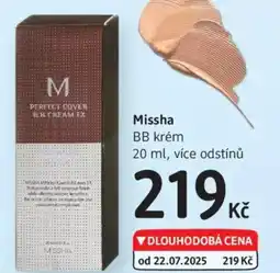dm drogerie Missha BB krém nabídka