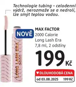 dm drogerie MAX FACTOR 2000 Calorie Long Lash Era nabídka