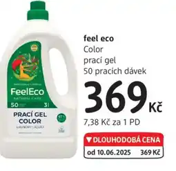 dm drogerie FeelEco Color prací gel nabídka
