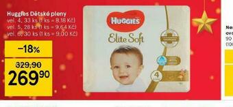 Tesco Huggies dětské pleny nabídka