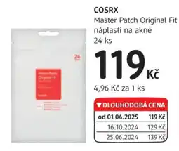 dm drogerie COSRX Master Patch Original Fit náplasti na akné nabídka