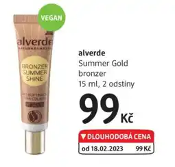 dm drogerie Alverde Summer Gold bronzer nabídka