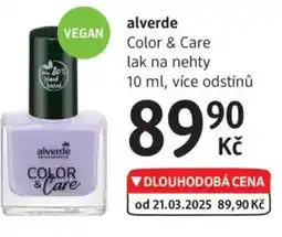 dm drogerie Alverde Color & Care lak na nehty nabídka