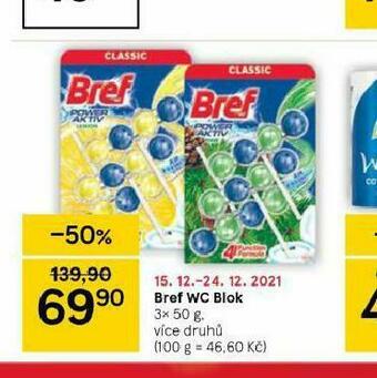 Tesco Bref wc blok nabídka