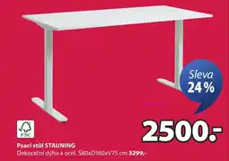 JYSK Psací stůl STAUNING nabídka