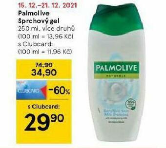 Tesco Palmolive sprchový gel nabídka