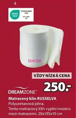 JYSK Matracový klín RUSSELVA nabídka