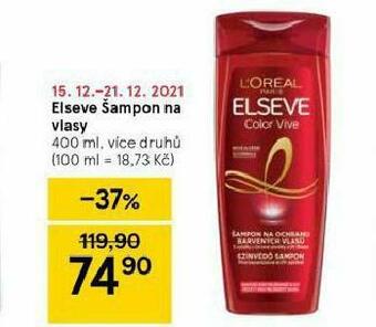 Tesco Loreal elseve šampon nabídka