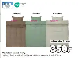 JYSK Povlečení - různé druhy nabídka