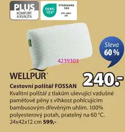 JYSK Cestovní polštář FOSSAN nabídka