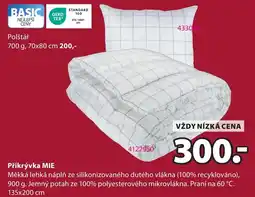 JYSK Přikrývka MIE nabídka
