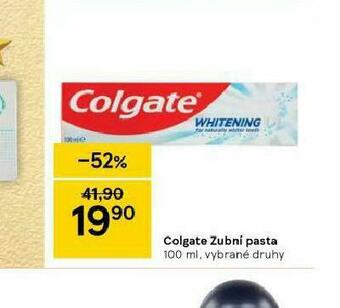 Tesco Colgate zubní pasta nabídka