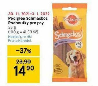 Tesco Pedigree schmackos pochoutky pro psy nabídka