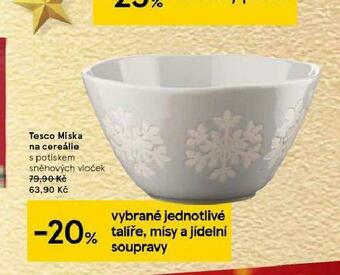 Tesco Miska na cereálie nabídka