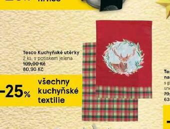 Tesco Kuchyňské utěrky nabídka