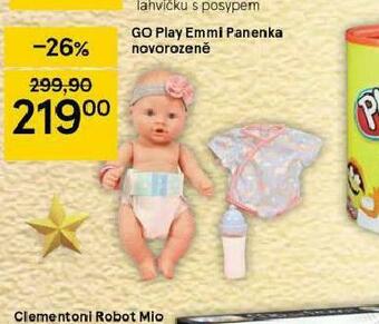 Tesco Go play emmi panenka novorozeně nabídka