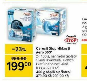 Tesco Ceresit stop vlhkosti aero 360 ° nabídka
