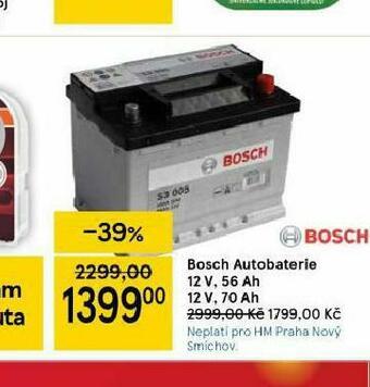 Tesco Autobaterie bosch 70 ah nabídka