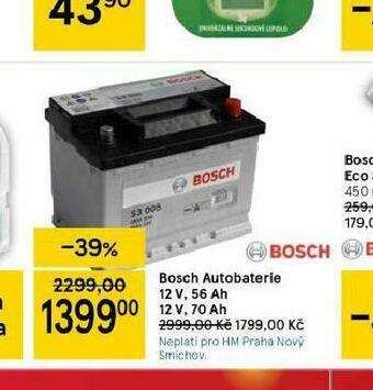 Tesco Autobaterie bosch 56 ah nabídka