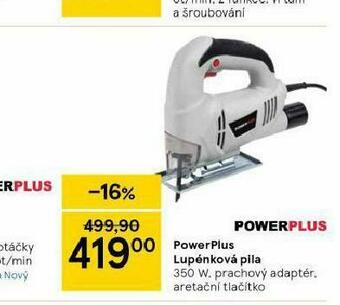 Tesco Powerplus lupénková pila nabídka