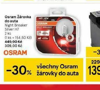 Tesco Osram žárovka do auta nabídka