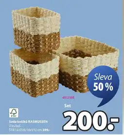 JYSK Sada košíků RASMUSSEN nabídka