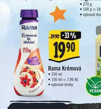 Jip Rama krémová nabídka