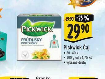 Jip Pickwick čaj nabídka