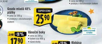 Jip Gouda mladá 48% plátky nabídka