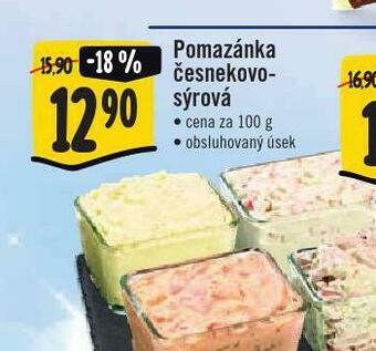 Jip Pomazánka česnekovo sýrová nabídka