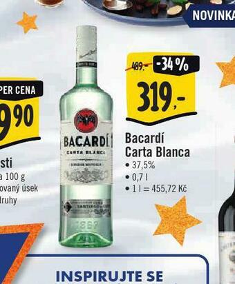 Jip Bacardi carta blanca nabídka