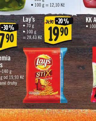 Jip Lay´s nabídka