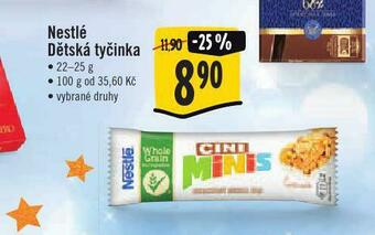 Jip Nestlé dětská tyčinka nabídka