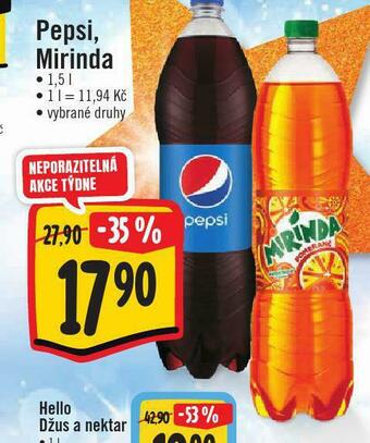 Jip Pepsi 1,5l nabídka