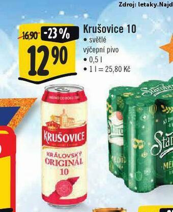 Jip Pivo krušovice 10 nabídka