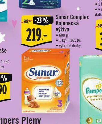 Jip Sunar complex kojenecká výživa nabídka