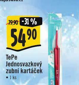Jip Tepe jednosvazkový zubí kartáček nabídka
