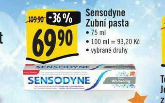 Jip Sensodyne zubní pasta nabídka