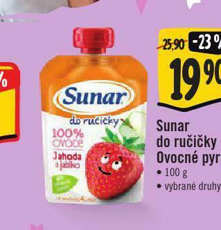 Jip Sunar do ručičky ovocné pyré nabídka