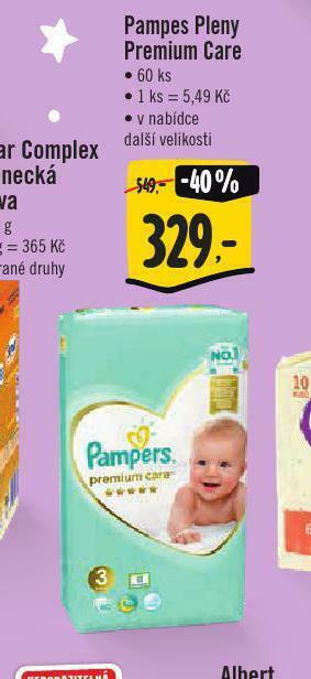 Jip Pampers dětské plenky nabídka