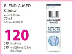 Hebe BLEND-A-MED Clinical zubní pasta nabídka