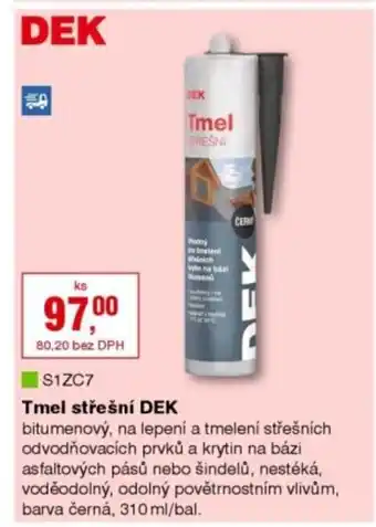 DEK Tmel střešní DEK nabídka